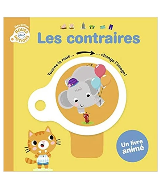 Book Opposites - My little wheels of concepts