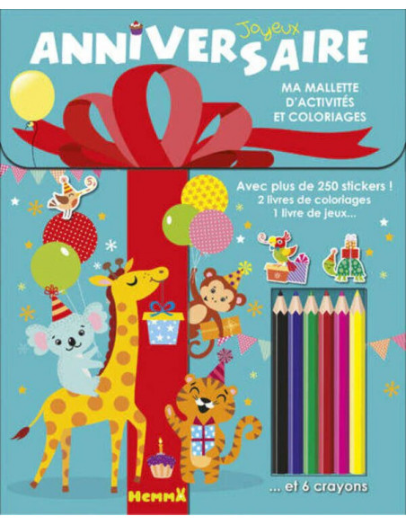 Ma mallette d'activités et Coloriages 4ans+ 3 - 5 ans - Maroc