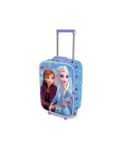 Valise de voyage pour enfant Frozen Soft 3D Journey - Maroc