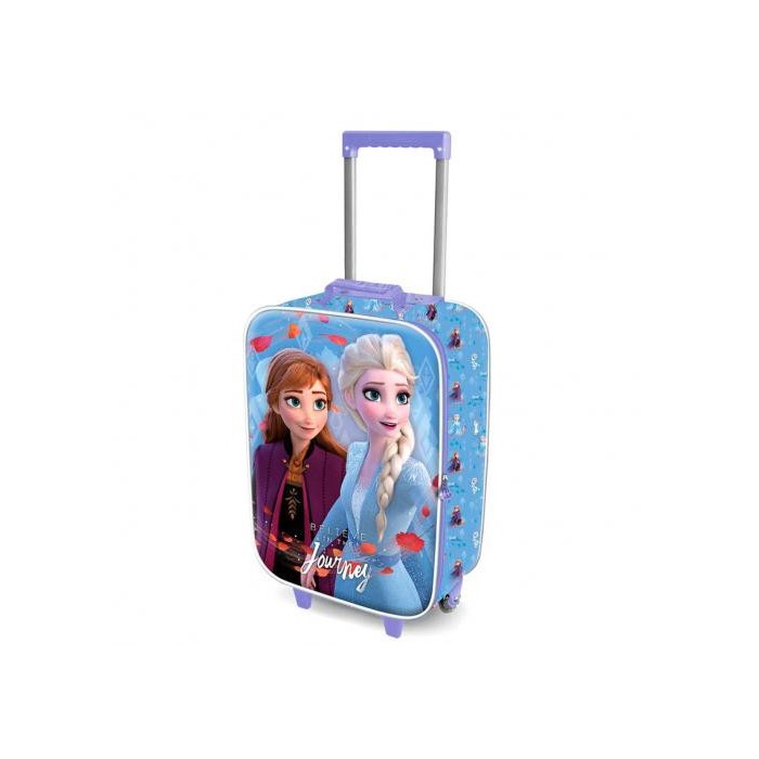 Valise de voyage pour enfant Frozen Soft 3D Journey - Maroc