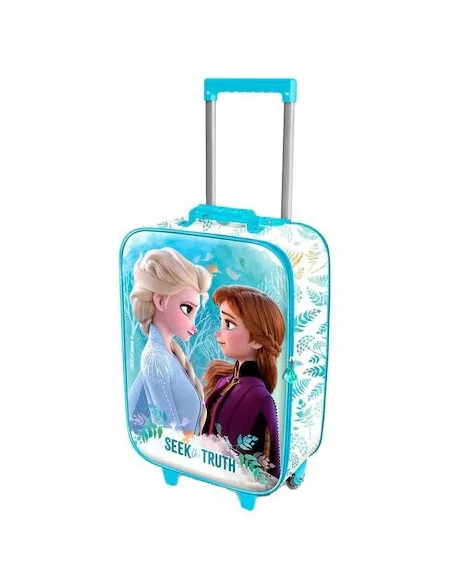 Valise de voyage pour enfant Frozen 2 Soft 3D Seek - Maroc