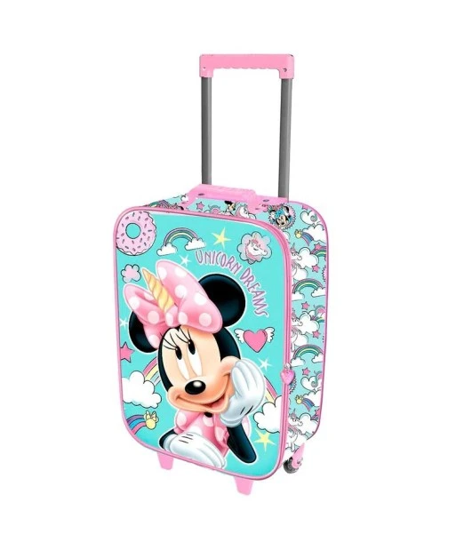 Minnie Soft 3D children's travel suitcase