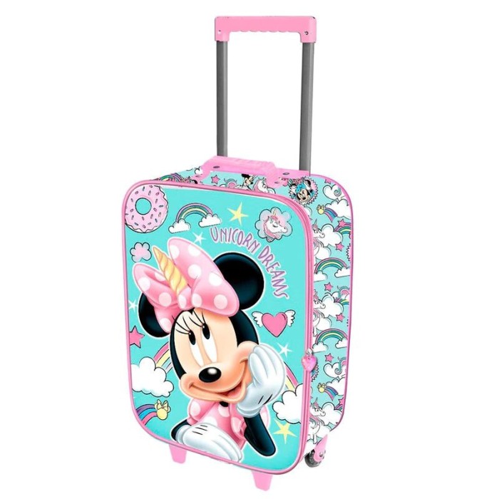 Valise de voyage pour enfant Minnie Soft 3D - Maroc