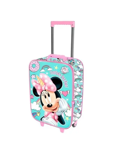 Minnie Soft 3D children's travel suitcase