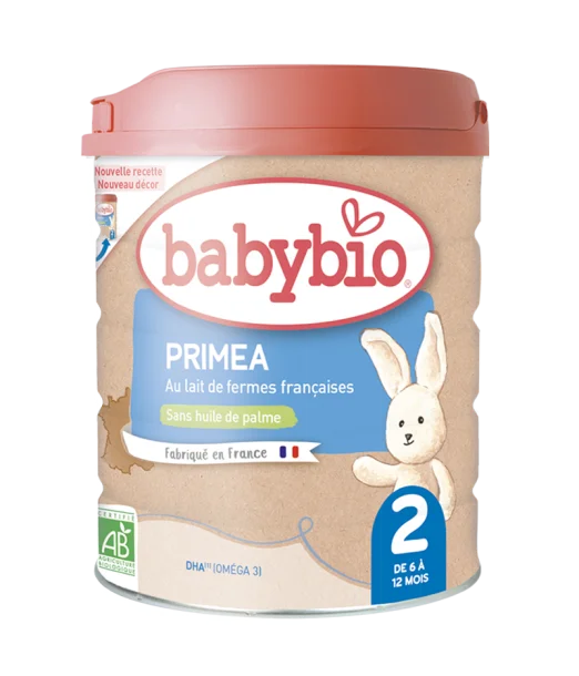 Lait Infantile Primea2 800g Babybio 6-12 mois - Babybio Maroc