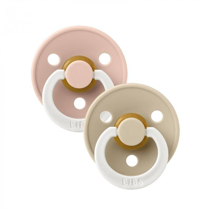Sucette BIBS Pack De 2 Blush Night/Vanilla - Maroc