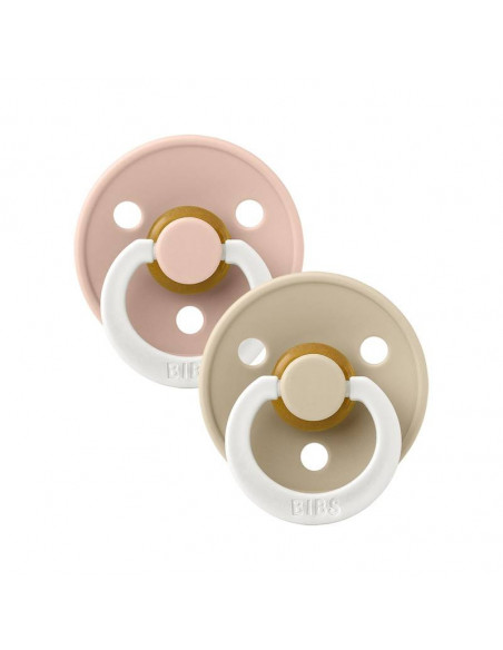 Sucette BIBS Pack De 2 Blush Night/Vanilla - Maroc