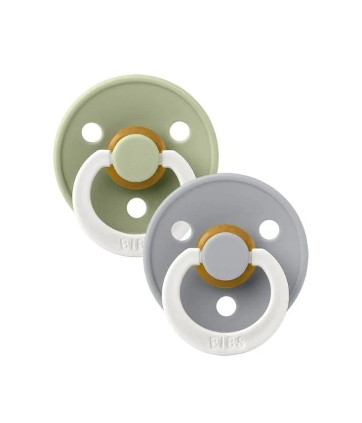 BIBS pacifier pack of 2 Sage Night/Cloud Night