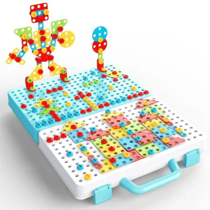 Drilling Screw 3D Creative Mosaic Puzzle Toys - Maroc