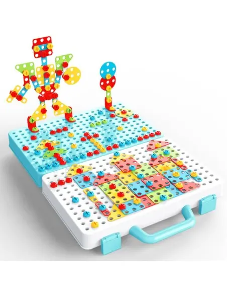 Puzzle Creative Mosaic 3D with screw from 3 years — photo 2