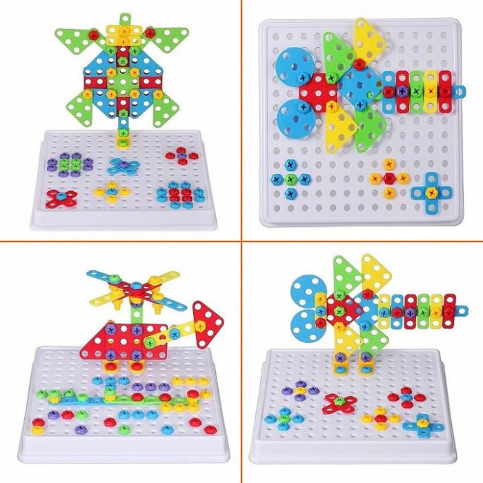 Puzzle Mosaïque Créative 3D avec Vis 3ans+ - Maroc