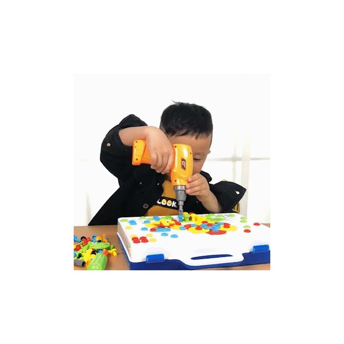 Puzzle Mosaïque Créative 3D avec Vis 3ans+ - Maroc