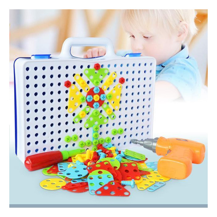 Puzzle Mosaïque Créative 3D avec Vis 3ans+ - Maroc