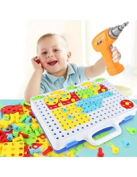 Puzzle Mosaïque Créative 3D avec Vis 3ans+ - Maroc