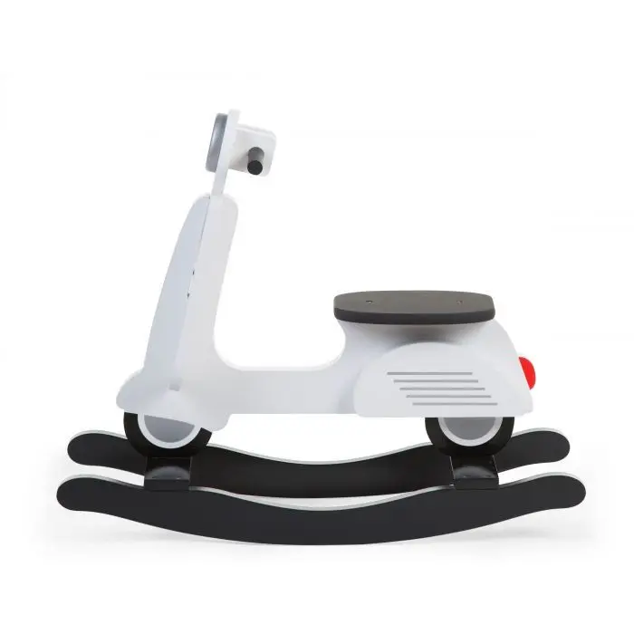 Scooter Vespa A Bascule ChildHome Blanc - ChildHome Maroc