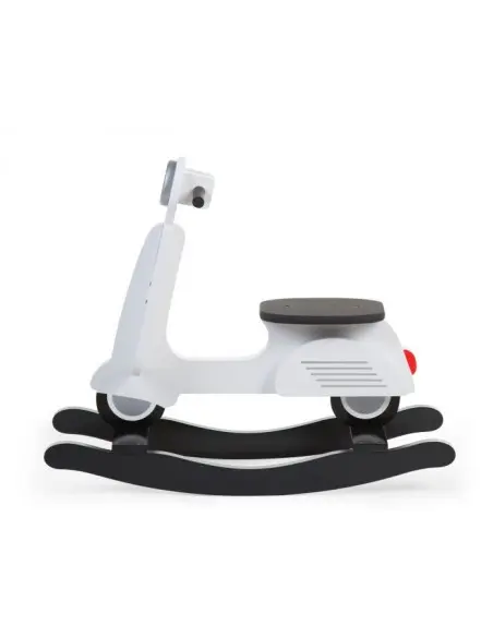 Scooter Vespa A Bascule ChildHome Blanc - ChildHome Maroc