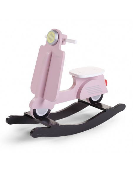 Scooter Vespa A Bascule ChildHome Rose - ChildHome Maroc