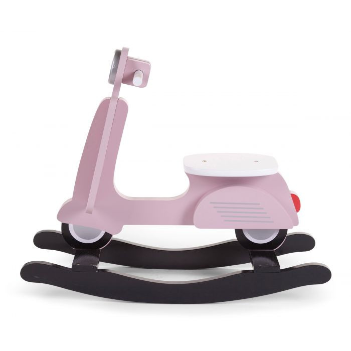 Scooter Vespa A Bascule ChildHome Rose - ChildHome Maroc