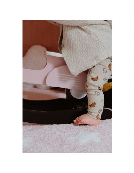 Scooter Vespa A Bascule ChildHome Rose - ChildHome Maroc