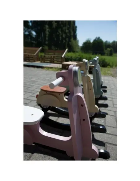 Scooter Vespa A Bascule ChildHome Rose - ChildHome Maroc
