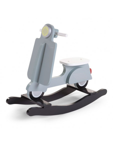 Scooter Vespa A Bascule ChildHome Bleu Menthe - ChildHome Maroc