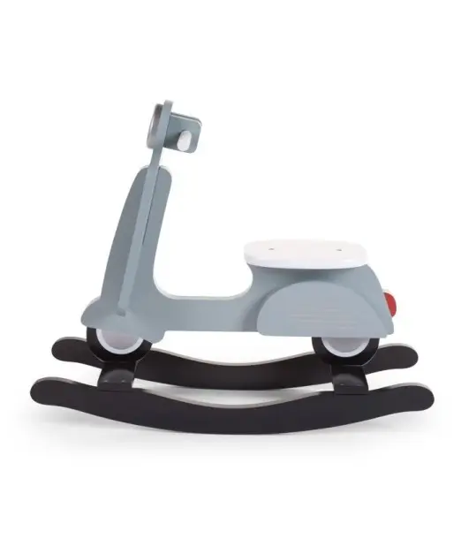 Scooter Vespa A Bascule ChildHome Bleu Menthe - ChildHome Maroc 2