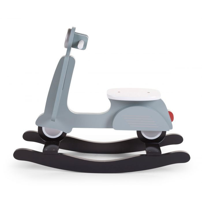 Scooter Vespa A Bascule ChildHome Bleu Menthe - ChildHome Maroc