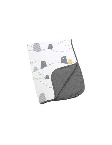 Couverture Doomoo Dream 75x100cm Bear Grey - Doomoo Maroc