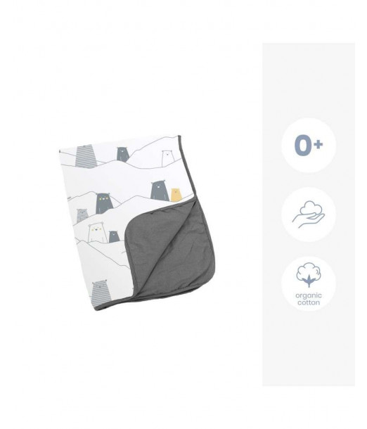 Couverture Doomoo Dream 75x100cm Bear Grey - Doomoo Maroc 2