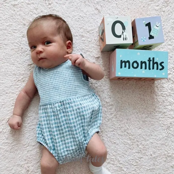 Cubes âge souvenirs Grossesse, Naissance et Anniversaire - 