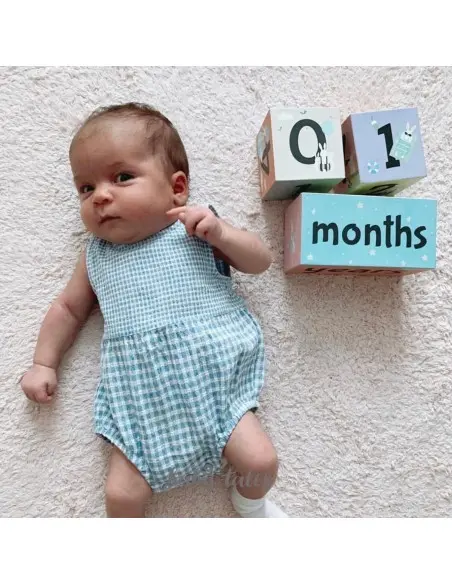 Cubes âge souvenirs Grossesse, Naissance et Anniversaire - 