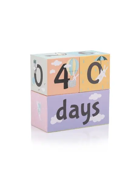 Cubes âge souvenirs Grossesse, Naissance et Anniversaire - 