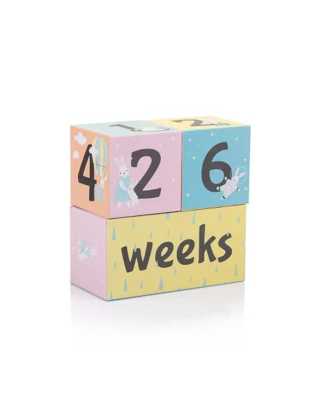 Cubes âge souvenirs Grossesse, Naissance et Anniversaire - 