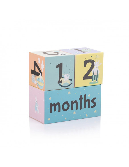 Cubes âge souvenirs Grossesse, Naissance et Anniversaire - 