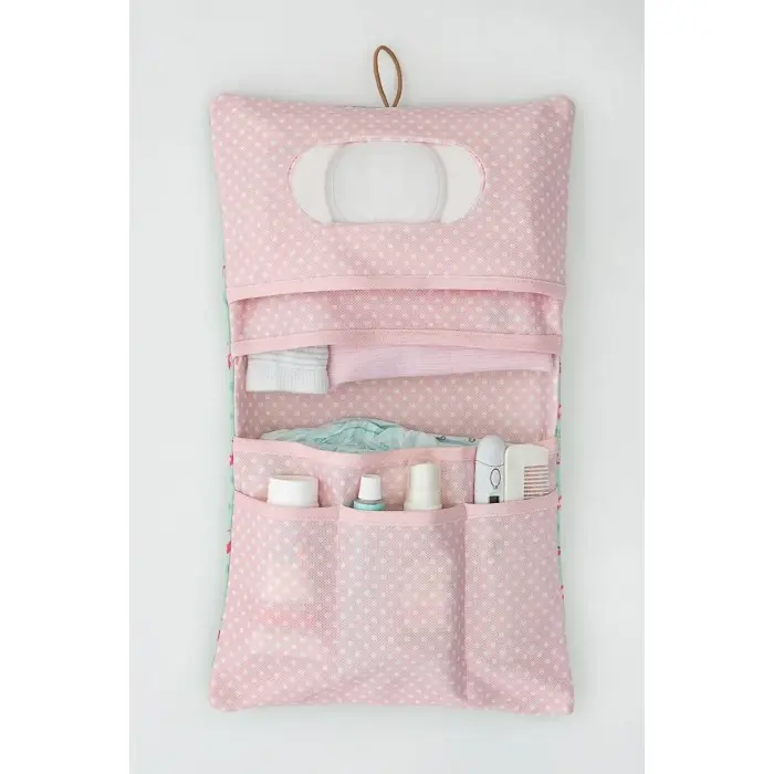Organisateur des Essentiels pour Bébé Flamant Rose - Maroc