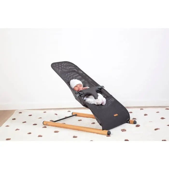 Transat Childhome Evolux Naturel Anthracite Univers Bébé -