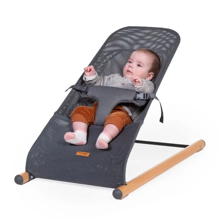 Transat Childhome Evolux Naturel Anthracite Univers Bébé -