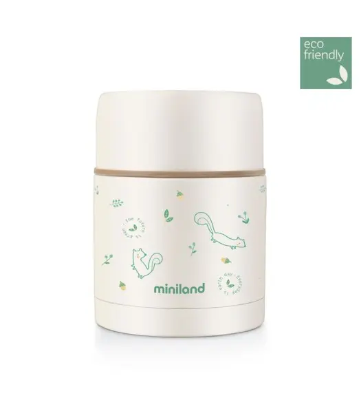 Thermos Miniland Pour Aliments Solides Chip Vaisselle bébé -