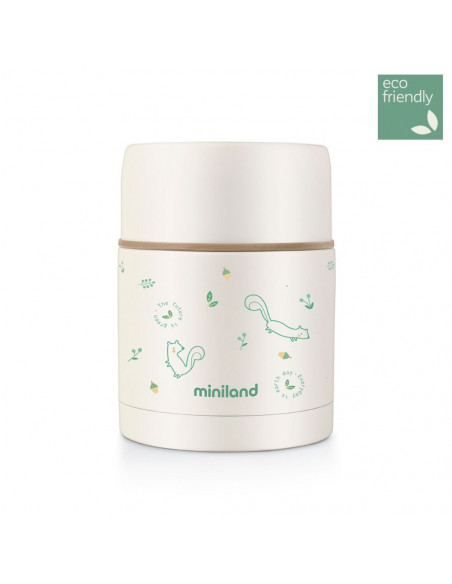 Thermos Miniland Pour Aliments Solides Chip Vaisselle bébé -