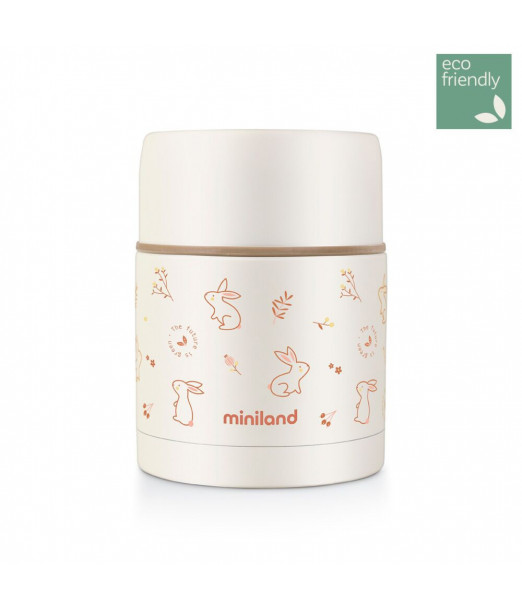 Thermos Miniland Pour Aliments Solides Bunny Vaisselle bébé -
