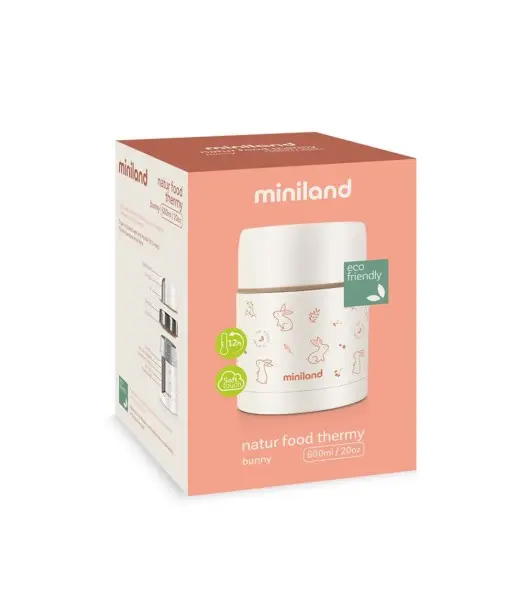 Thermos Miniland Pour Aliments Solides Bunny Vaisselle bébé - 2