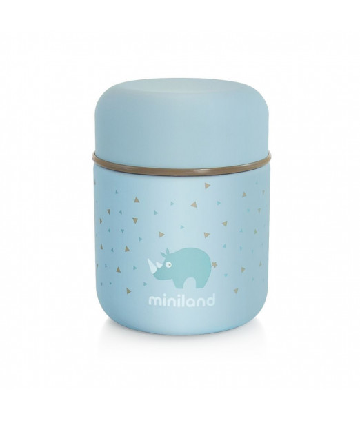 Thermos Miniland Pour Aliments Solides Mini Azure Vaisselle