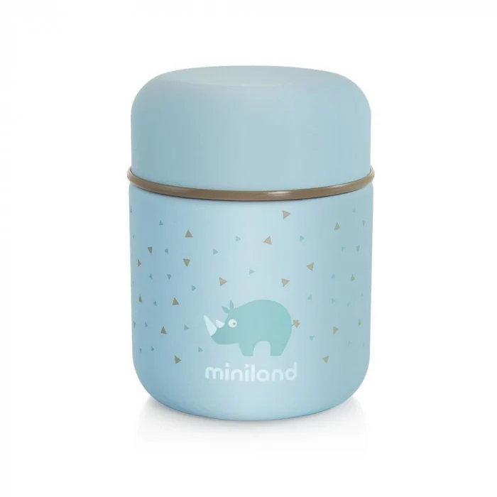 Thermos Miniland Pour Aliments Solides Mini Azure Vaisselle