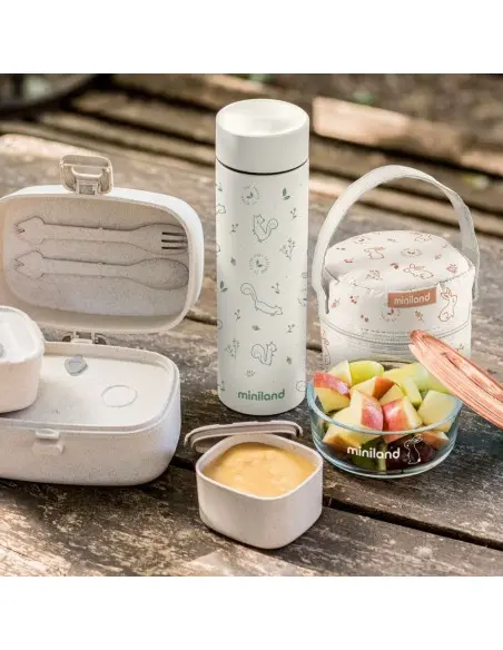 Natur Miniland Thermy Chip Vaisselle bébé - Miniland Maroc