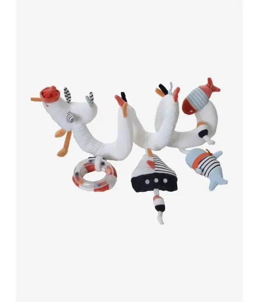 Spirale d'activités LEON SUR LE PONTON - multicolore Peluches 