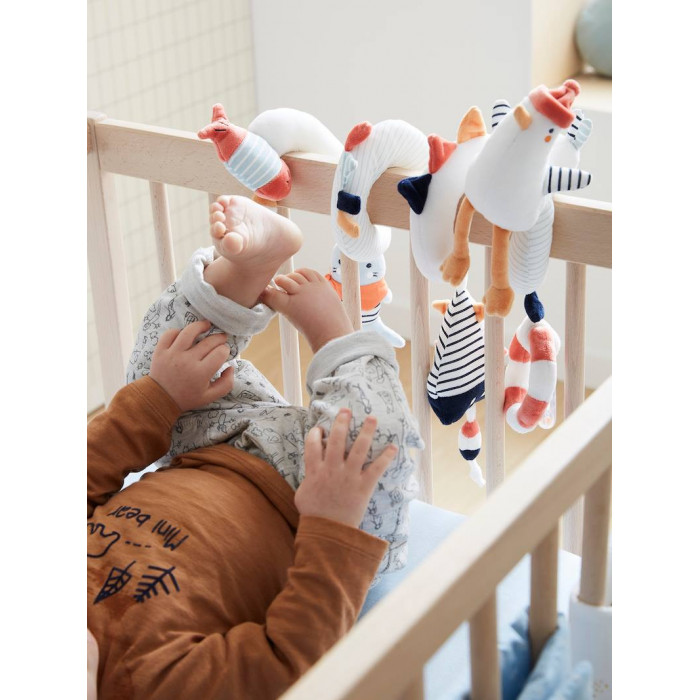 Spirale d'activités LEON SUR LE PONTON - multicolore Peluches 