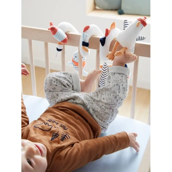 Spirale d'activités LEON SUR LE PONTON - multicolore Peluches 