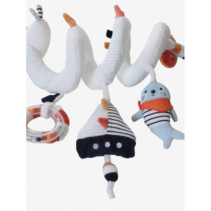 Spirale d'activités LEON SUR LE PONTON - multicolore Peluches 