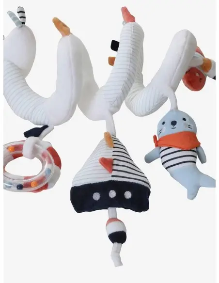 Spirale d'activités LEON SUR LE PONTON - multicolore Peluches 