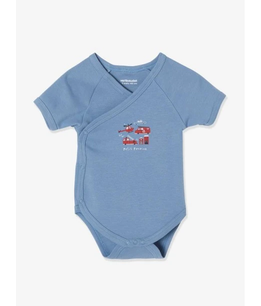 Pack of 3 short-sleeve bodysuits from 1 month 100% Cotton 2